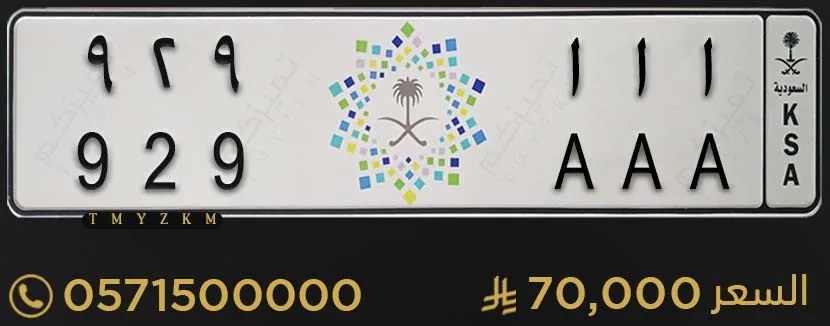 لوحة مميزة ا ا ا 929 للبيع