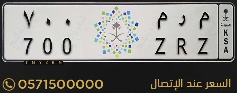 لوحة خصوصي مميزة م ر م 700 للبيع