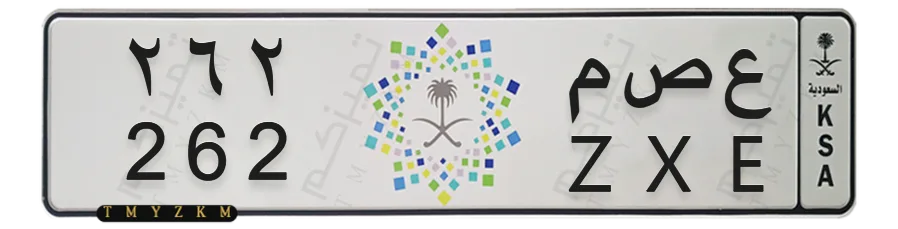 لوحة مميزة ع ص م 262 للبيع